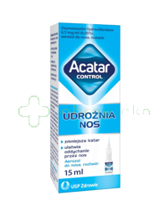Acatar Control, 0,5 mg/ml, aerozol do nosa, 15 ml