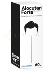Alocutan Forte, 50 mg/ml, aerozol na skórę, 60 ml