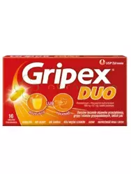Gripex Duo, 16 tabletek powlekanych