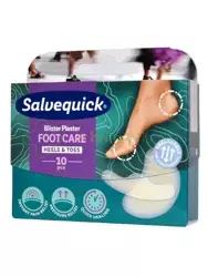 Salvequick Foot Care Mix, plastry na pęcherze i otarcia, 10 sztuk