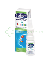 Sudafed XyloSpray HA dla dzieci, 0,5 mg/ml, aerozol do nosa, 10 ml