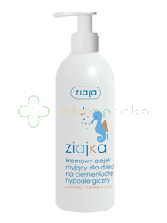 Ziaja Ziajka, kremowy olejek myjący dla dzieci na ciemieniuchę, hypoalergiczny, 300 ml