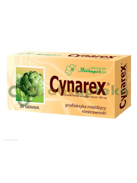 Cynarex Mg Tabletek W Apteka Internetowa Abcapteka Pl