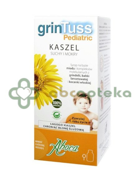 Grintuss Pediatric Syrop Na Kaszel Suchy I Mokry G W Apteka