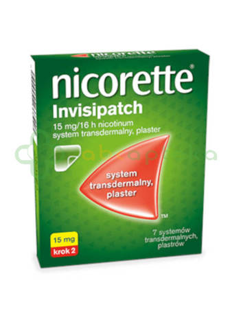 Nicorette Invisipatch, 15 mg/16h, 7 plastrów