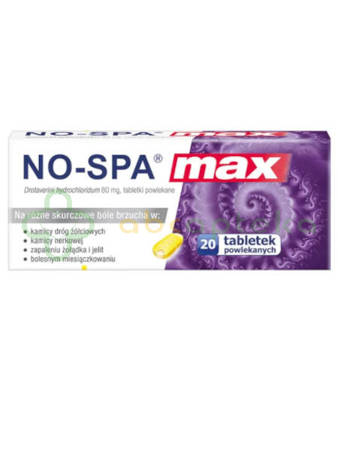 No Spa Max Mg Tabletek W Apteka Internetowa ABCapteka Pl