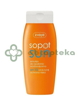 Ziaja Sopot Sun emulsja do opalania SPF 10 150 ml