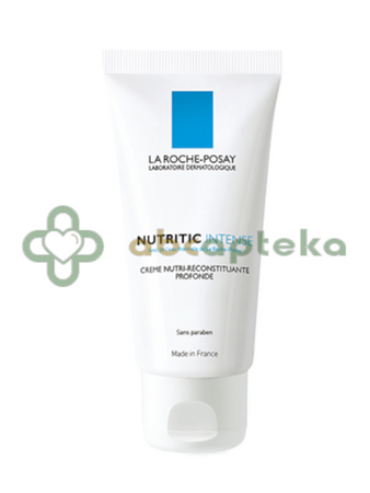 La Roche-Posay, Nutritic Intense, intensywna pielęgnacja odżywczo-regenerująca do skóry suchej, 50 ml