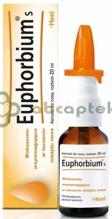 Heel Euphorbium S, aerozol do nosa, 20 ml