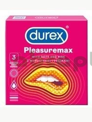 Durex Pleasuremax prezerwatywy, 3 sztuki