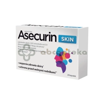Asecurin Skin, 20 kapsułek 