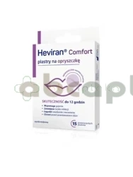 Heviran Comfort, Plastry na opryszczkę,  15 sztuk