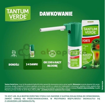 Tantum Verde Forte, aerozol, 15 ml