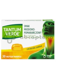 Tantum Verde miodowo-pomarańczowe 30 past