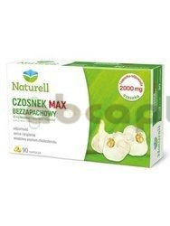 NATURELL Czosnek max bezzapachowy, 90 kapsułek