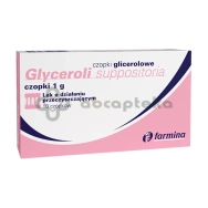 Czopki glicerolowe Farmina, 1 g, 10 czopków