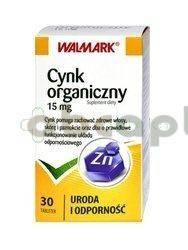 Walmark Cynk organiczny 15 mg 30 tabletek