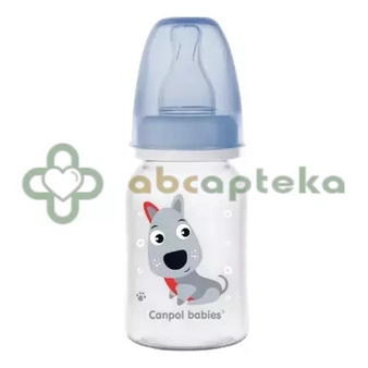 Canpol babies, butelka wąska, Cute Animals, 11/851, 120 ml