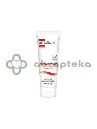 Emolium Dermocare, Krem ochronny na wiatr i mróz SPF 20, 75 ml | DATA WAŻNOŚCI 31.01.2026