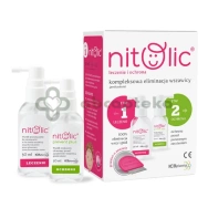 Pipi Nitolic zestaw przeciw wszawicy Leczenie i ochrona, 50 ml + 30 ml, 1 zestaw