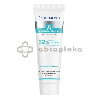 Pharmaceris A Lipo-Sensilium, odżywczy krem lipidowy z niacynamidem, 50 ml