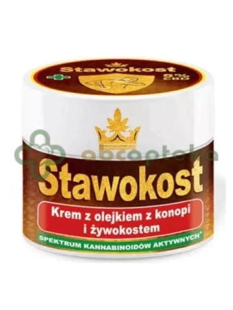 Stawokost, krem z olejkiem z konopi i żywokostem, 150 ml