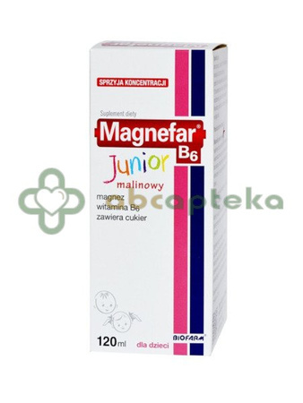 Magnefar B6 Junior syrop 120 ml