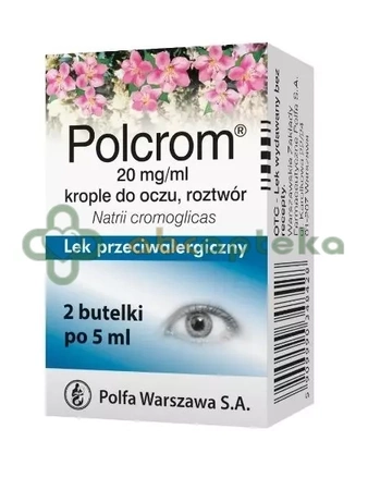 Polcrom gutt opht 2% 2 x 5 ml