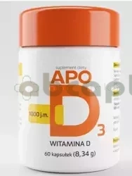 ApoD3 1000 j.m., 60 kapsułek