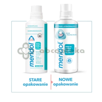 Meridol Ochrona Dziąseł, płyn do płukania jamy ustnej, 400 ml
