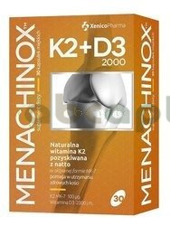Menachinox K2+D3 2000 30 kapsułek