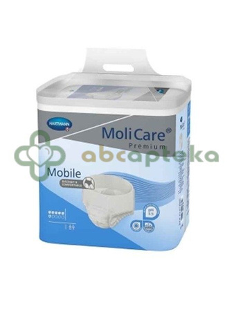 MoliCare Mobile Premium pieluchomajtki 6 kropli rozmiar S, 30 sztuk