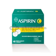 Aspirin C, 40 tabletek musujących