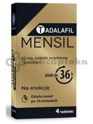 Tadalafil Mensil 10 mg 4 tabletki