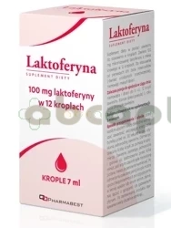 Laktoferyna, krople doustne, 7 ml
