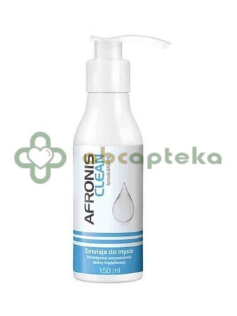 Afronis Clean, emulsja do mycia, bioaktywne oczyszczanie skóry trądzikowej, 150 ml