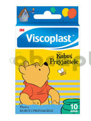 Viscoplast Kubuś i Przyjaciele, plastry dziecięce 72 x 25 mm, 10 sztuk