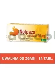 Nolpaza control, 20 mg, 14 tabletek dojelitowych