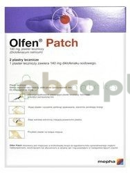 Olfen Patch, 140 mg, 2 plastry lecznicze
