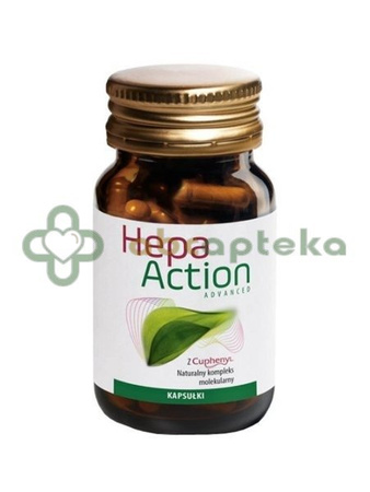 Hepa Action, Advanced, 30 kapsułek