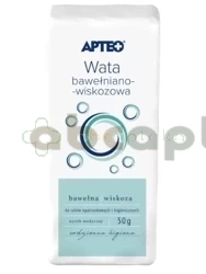 Wata opatrunkowa bawełniano-wiskozowa APTEO,     50 g