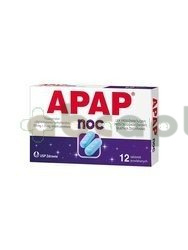 Apap Noc, 12 tabletek