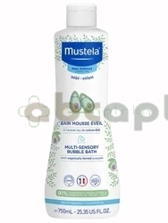 Mustela Bebe Enfant, płyn Bąbelkowa Kąpiel z organicznym awokado, od 1 dnia życia, 750 ml