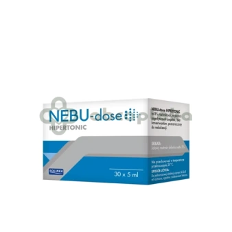 Nebu-Dose Hipertonic, roztwór hipertoniczny do inhalacji, 5 ml, 30 ampułek