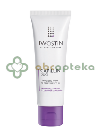 Iwostin Capillin Duo liftingujący krem na naczynka SPF20 40 ml