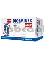 Diosminex Max, 1000 mg, 60 tabletek