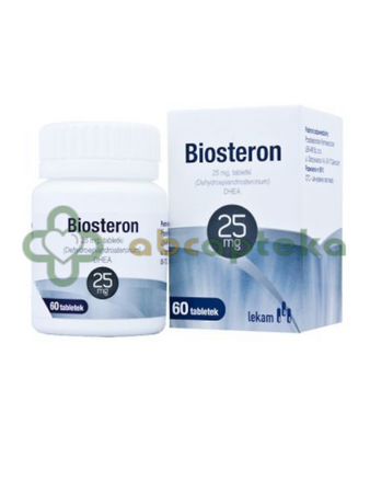 Biosteron, 25 mg, 60 tabletek