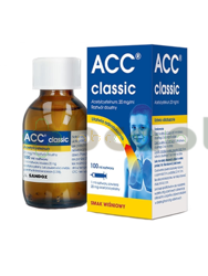 ACC classic, 20 mg/ml, roztwór doustny, 100 ml