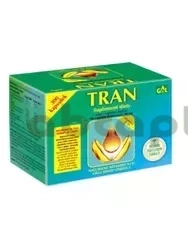 Tran z witaminą A, D, E 300 kapsułek