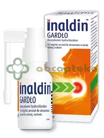 Inaldin Gardło 1.5 mg/ml aerozol do stosowania w jamie ustnej  30 ml 